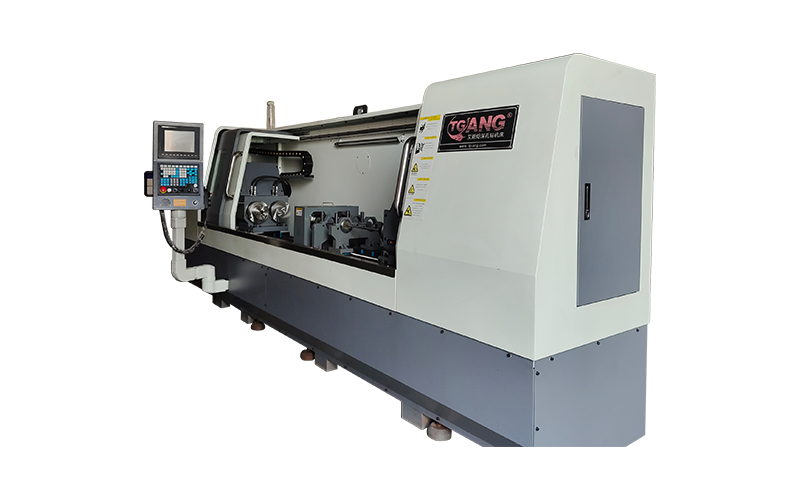 Dual axis CNC deep hole drilling machine
